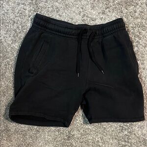 Men's Black Athletic Shorts